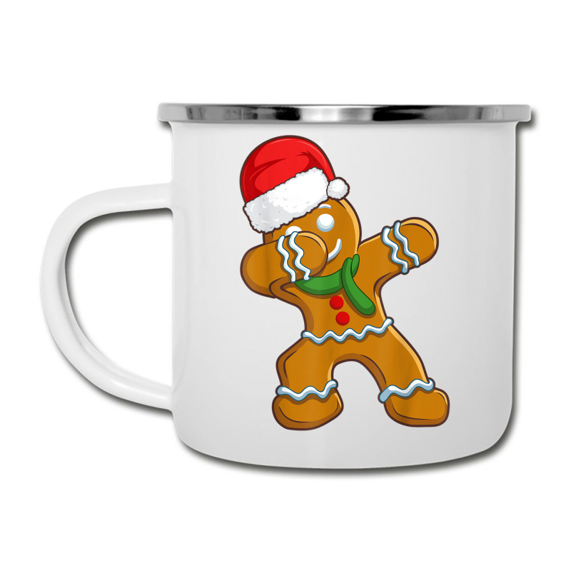 Dabbing Gingerbread Santa Christmas Kids Boys Xmas Cookie Camper Cup | Artistshot