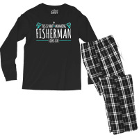 Mens Amazing Fisherman Funny Fishing Quotes Premium Men's Long Sleeve Pajama Set | Artistshot