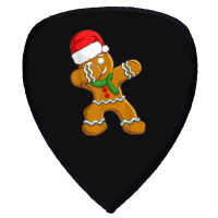 Dabbing Gingerbread Santa Christmas Kids Boys Xmas Cookie Shield S Patch | Artistshot