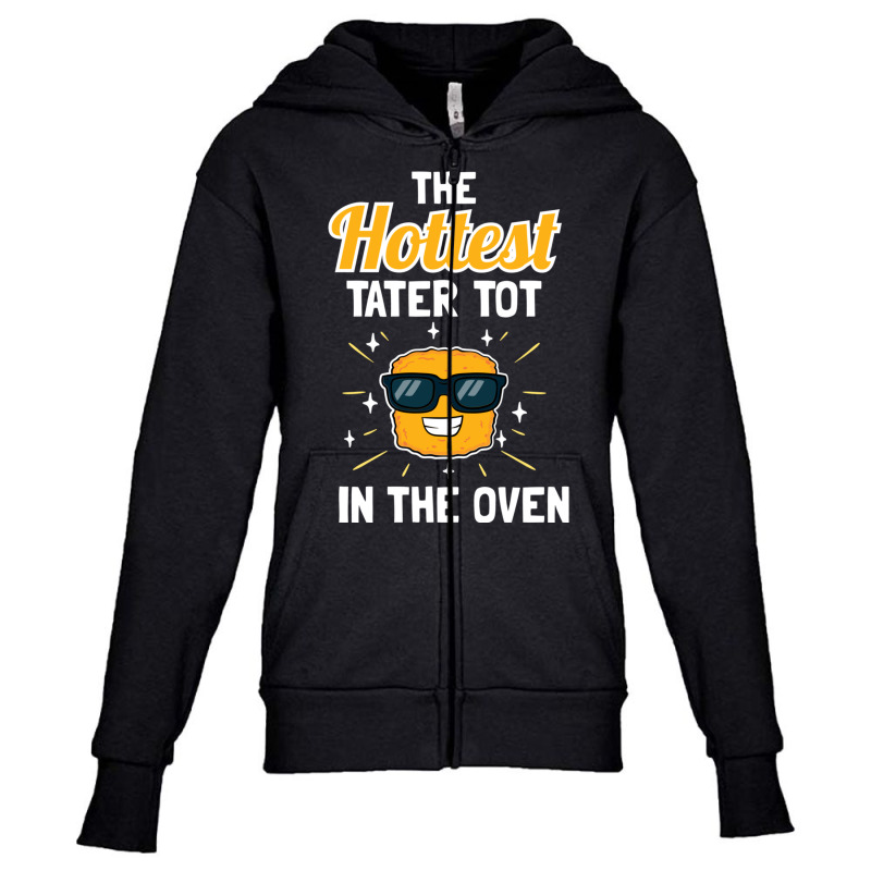 Tater Tots Design For Potato Lover   Hottest Tater Tot Long Sleeve T S Youth Zipper Hoodie | Artistshot