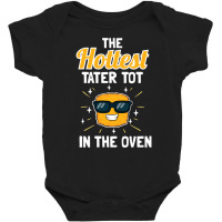 Tater Tots Design For Potato Lover   Hottest Tater Tot Long Sleeve T S Baby Bodysuit | Artistshot