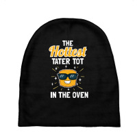 Tater Tots Design For Potato Lover   Hottest Tater Tot Long Sleeve T S Baby Beanies | Artistshot