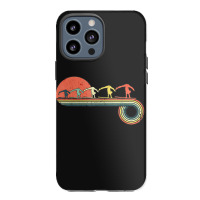 Gymnast Girl Exercise Retro Vintage Sunset Rainbow Color Iphone 13 Pro Max Case | Artistshot