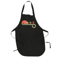 Gymnast Girl Exercise Retro Vintage Sunset Rainbow Color Full-length Apron | Artistshot