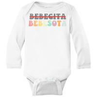 Bebesota Latina Retro T Shirt Long Sleeve Baby Bodysuit | Artistshot