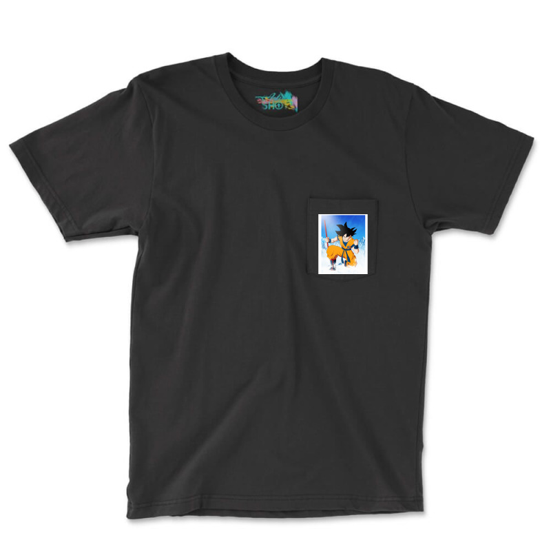 Goku Merch For Boyfriend Pocket T-shirt | Artistshot