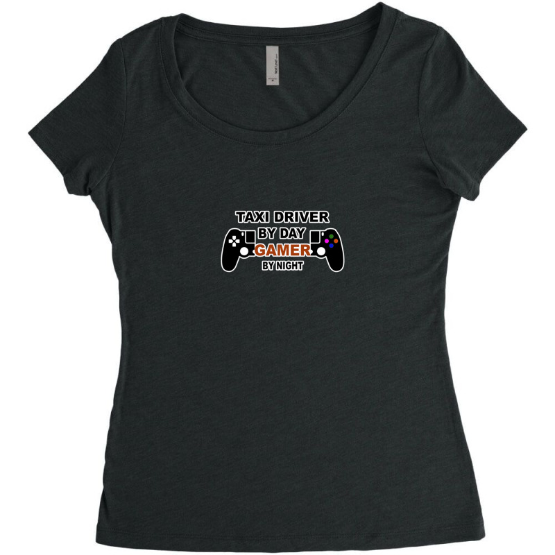 Taxi Driver Women's Triblend Scoop T-shirt by ChandraGay | Artistshot