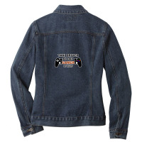 Taxi Driver Ladies Denim Jacket | Artistshot