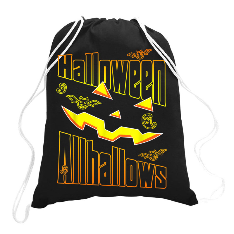 Funny Halloween Allhallows Halloween 2022 Drawstring Bags | Artistshot