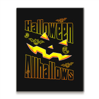 Funny Halloween Allhallows Halloween 2022 Metal Print Vertical | Artistshot