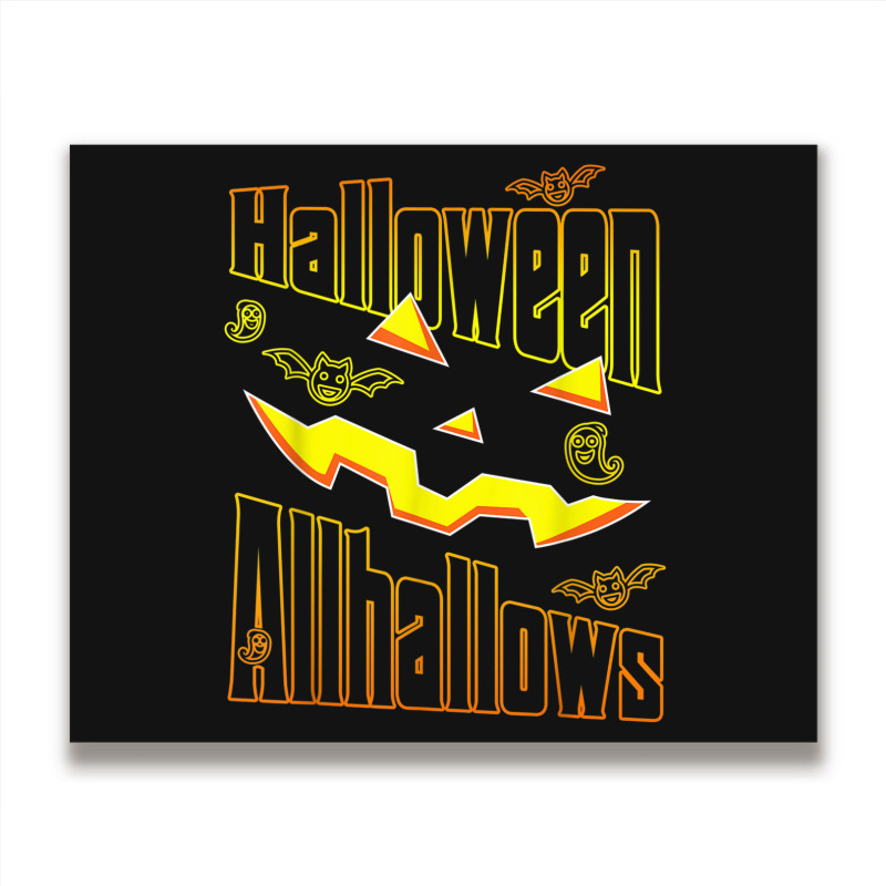 Funny Halloween Allhallows Halloween 2022 Metal Print Horizontal | Artistshot