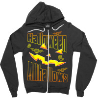 Funny Halloween Allhallows Halloween 2022 Zipper Hoodie | Artistshot