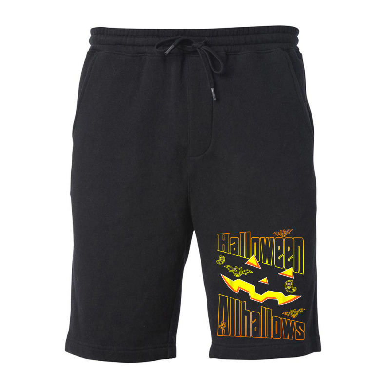 Funny Halloween Allhallows Halloween 2022 Fleece Short | Artistshot