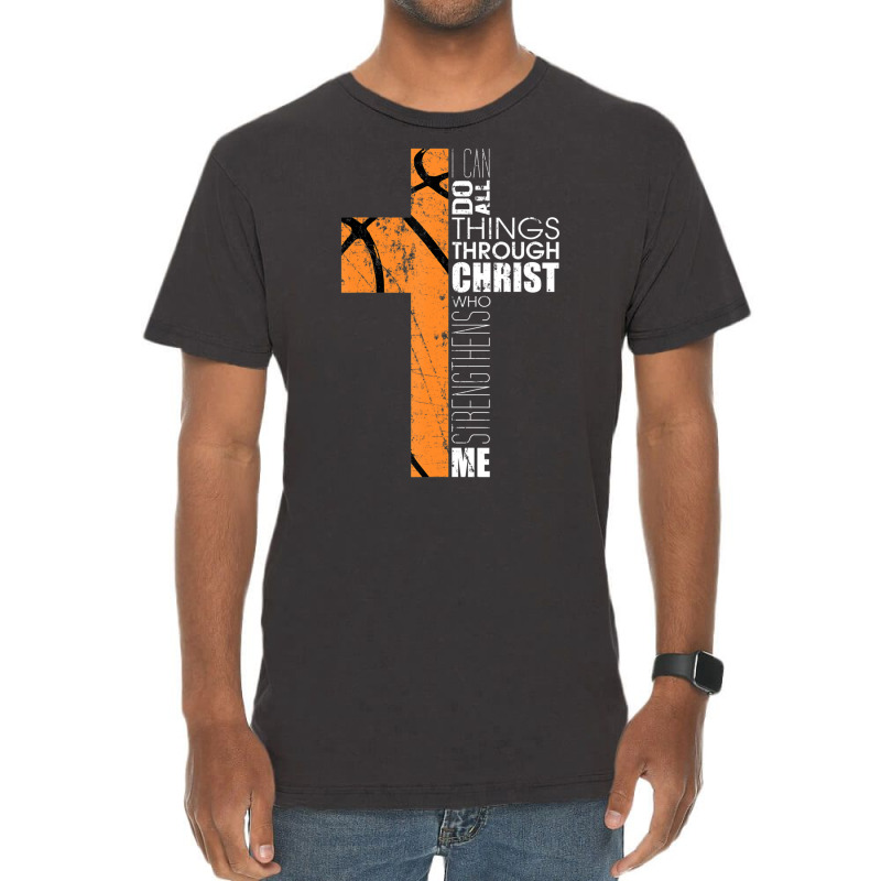 Christian Basketball Teen Boys Men Religious Verses Vintage T-shirt | Artistshot