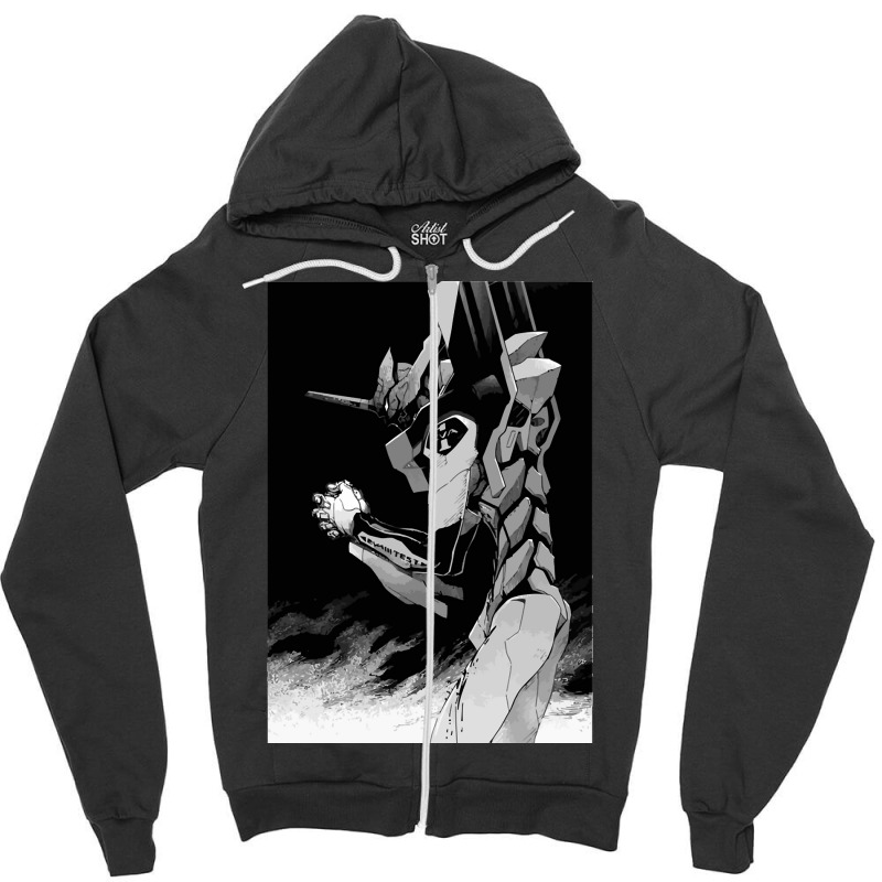 Eva 01 Zipper Hoodie | Artistshot