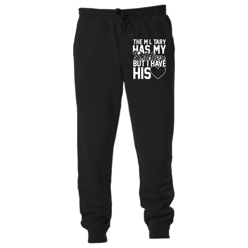 Military Has My Soldier I Have His Heart Unisex Jogger | Artistshot