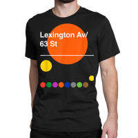 Lexington Avenue 63rd Street Classic T-shirt | Artistshot