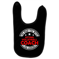 Man Myth Sitting Volleyball Coach Legend Funny Tank Top Baby Bibs | Artistshot