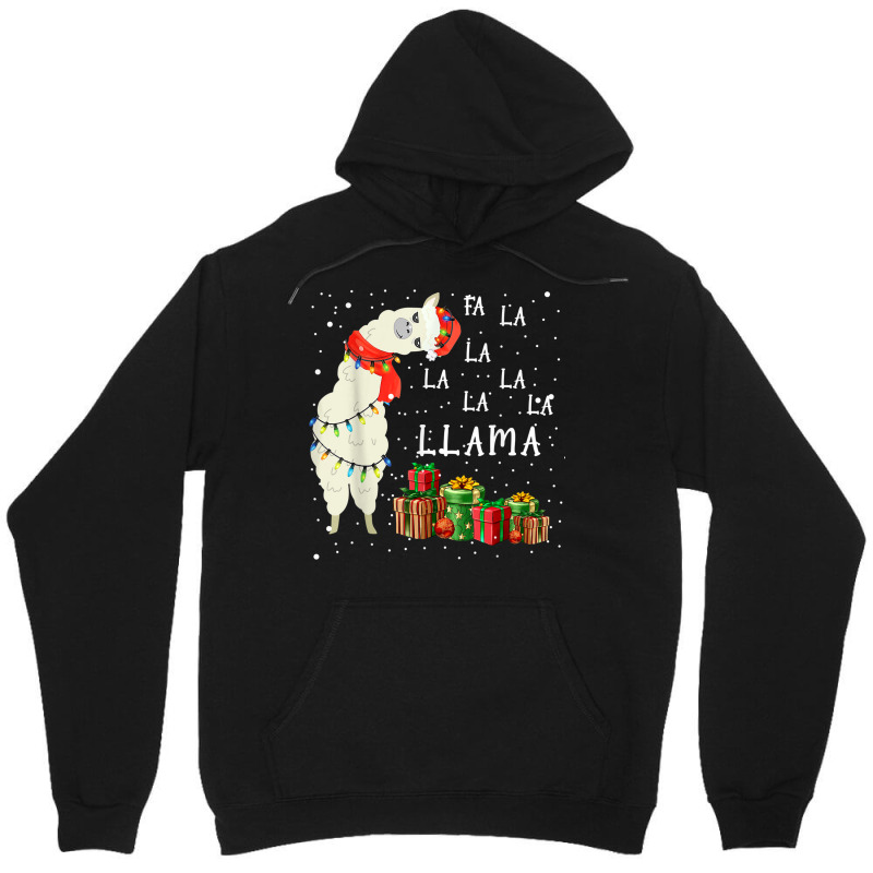 Fa La La Llama Funny Christmas Women Men Kids Costume Unisex Hoodie | Artistshot