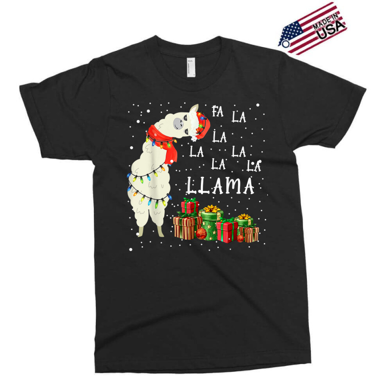 Fa La La Llama Funny Christmas Women Men Kids Costume Exclusive T-shirt | Artistshot