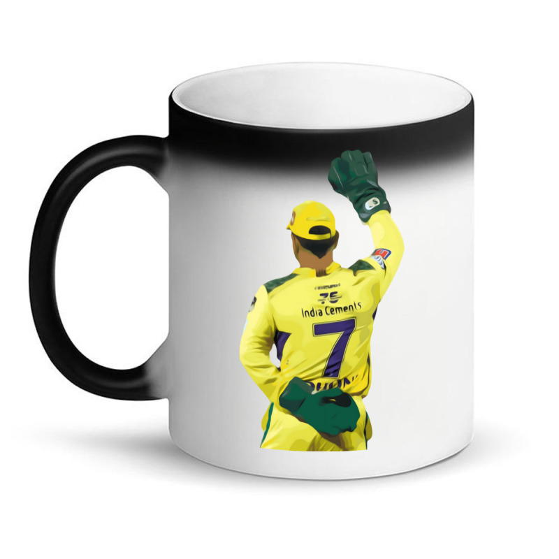 Ms Dhoni Chennai Super Kings Csk Wallpaper Whistlepodu Classic Magic Mug | Artistshot