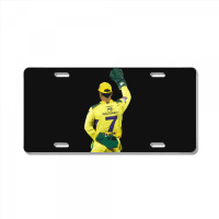 Ms Dhoni Chennai Super Kings Csk Wallpaper Whistlepodu Classic License Plate | Artistshot