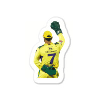 Ms Dhoni Chennai Super Kings Csk Wallpaper Whistlepodu Classic Sticker | Artistshot