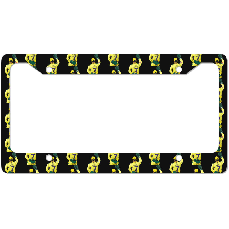 Ms Dhoni Chennai Super Kings Csk Wallpaper Whistlepodu Classic License Plate Frame | Artistshot