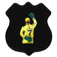 Ms Dhoni Chennai Super Kings Csk Wallpaper Whistlepodu Classic Shield Patch | Artistshot