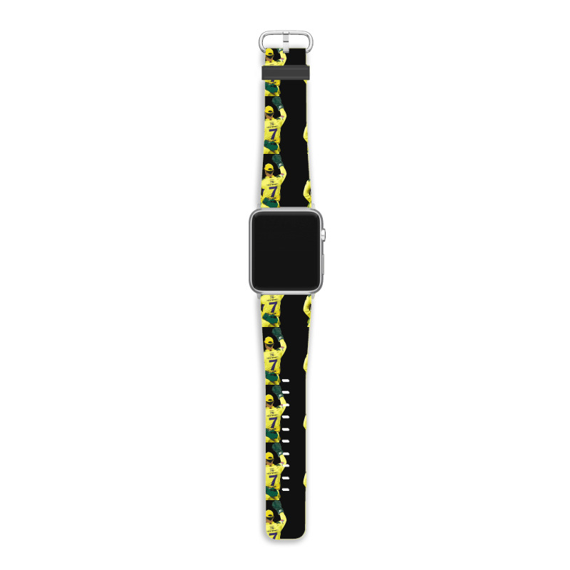 Ms Dhoni Chennai Super Kings Csk Wallpaper Whistlepodu Classic Apple Watch Band | Artistshot