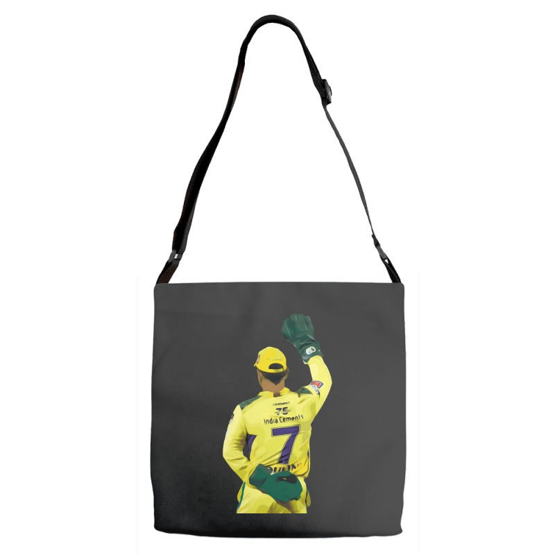 Ms Dhoni Chennai Super Kings Csk Wallpaper Whistlepodu Classic Adjustable Strap Totes | Artistshot