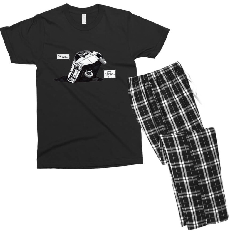 Reliant Robin In Its Natural Habitat Men's T-shirt Pajama Set by HectorMarroquin | Artistshot