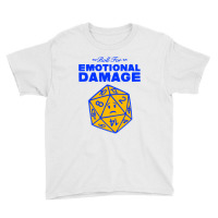 Roll For Emotional Damage Youth Tee | Artistshot