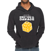 Roll For Emotional Damage Vintage Hoodie | Artistshot