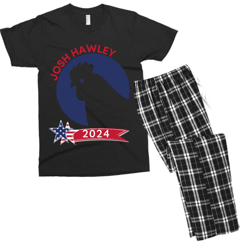 Josh Hawley 2024 Chicken Men's T-shirt Pajama Set by cm-arts | Artistshot