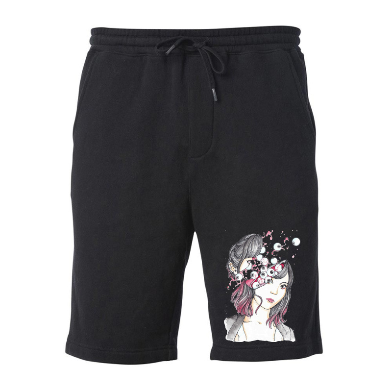 Eyeballs Fleece Short | Artistshot