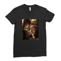 The Lament For Icarus - Herbert James Draper Ladies Fitted T-shirt | Artistshot