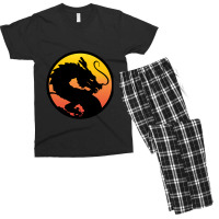 Z Fighter Kombat A Gradient 2 Men's T-shirt Pajama Set | Artistshot