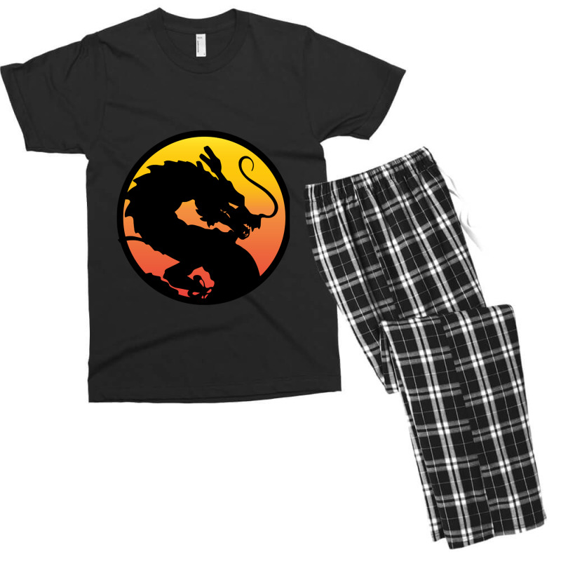 Z Fighter Kombat A Gradient 2 Men's T-shirt Pajama Set by PierceKnight | Artistshot