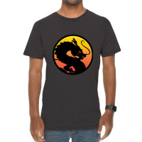 Z Fighter Kombat A Gradient 2 Vintage T-shirt | Artistshot