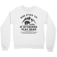 Bear Attack Tip Camping Hiking Travel Adventure Vintage T Shirt Crewneck Sweatshirt | Artistshot