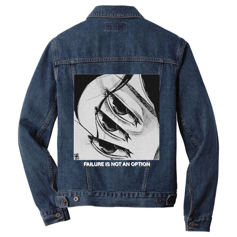 Failure Is Not An Option Men Denim Jacket | Artistshot