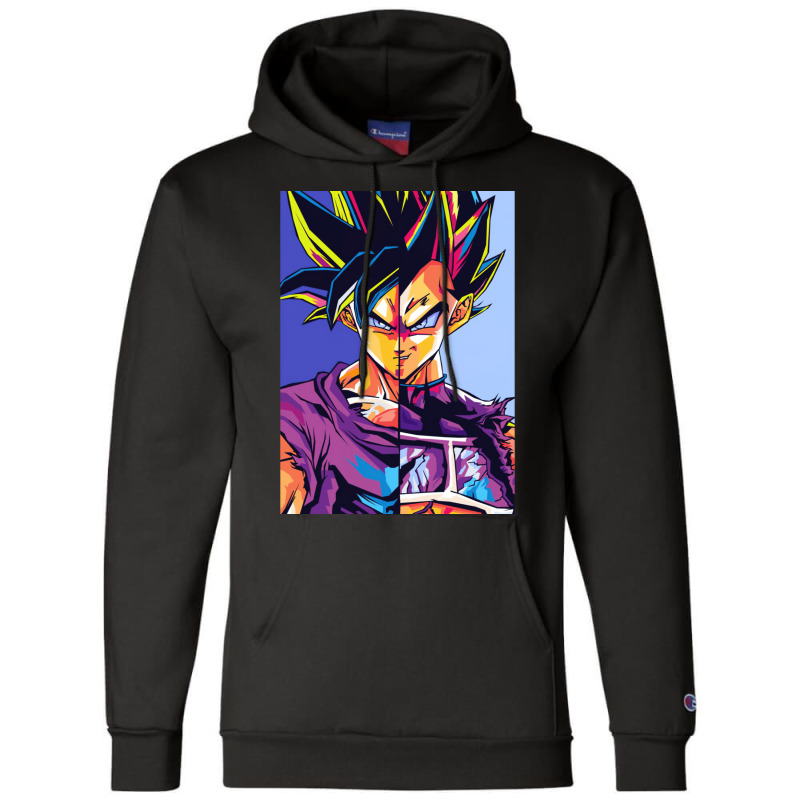 Vegeta 3 4 For Boyfriend Champion Hoodie | Artistshot