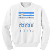 Seaside Shores Youth Sweatshirt | Artistshot