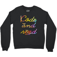 Code And Read Dyslexia Awareness Crewneck Sweatshirt | Artistshot