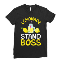 Lemonade Stand Boss Lemon Juice Gift Ladies Fitted T-shirt | Artistshot