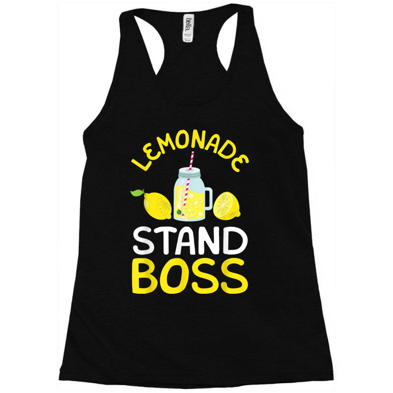 Lemonade Stand Boss Lemon Juice Gift Racerback Tank by TiffaneyAitchison | Artistshot