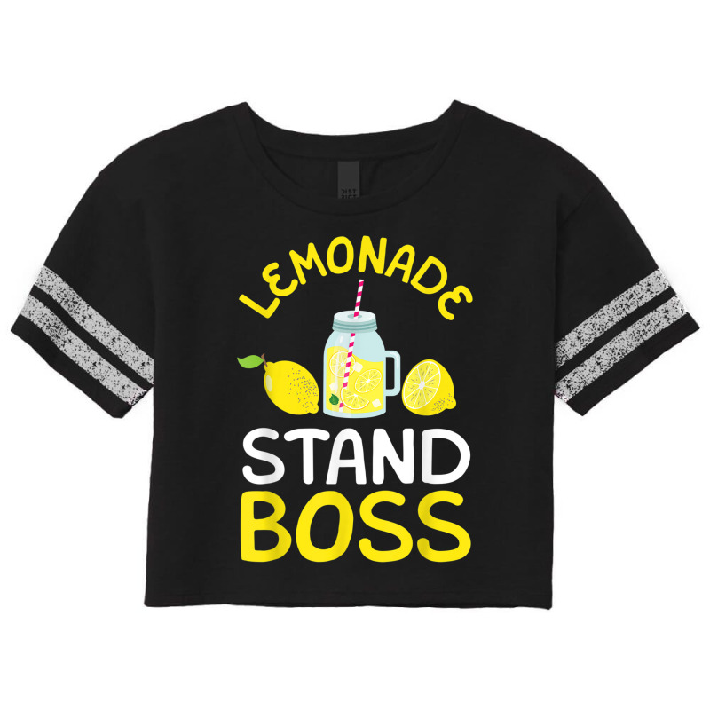 Lemonade Stand Boss Lemon Juice Gift Scorecard Crop Tee by TiffaneyAitchison | Artistshot