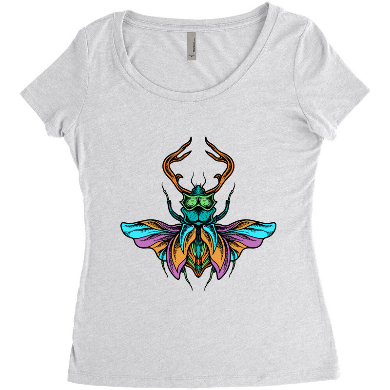 Insect 6 Women's Triblend Scoop T-shirt | Artistshot