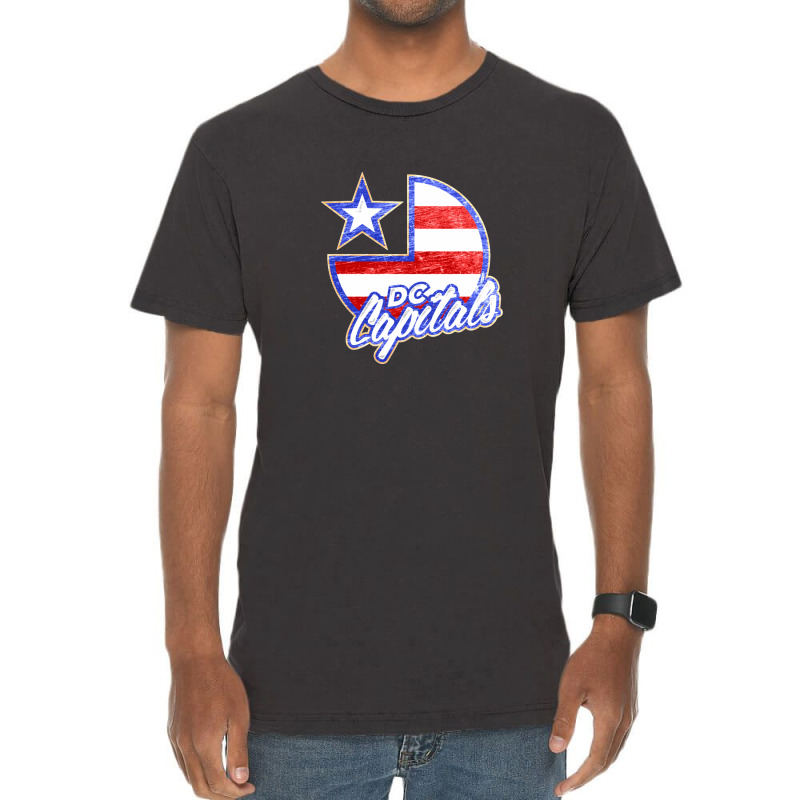 Dc Capitals Retro America Vintage T-Shirt by cm-arts | Artistshot